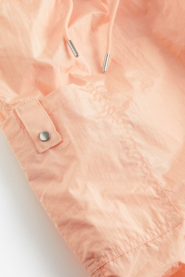 H&M Nylon Parachute Trousers Apricot