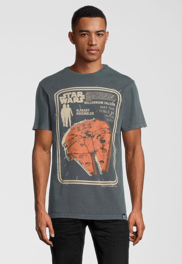 Re:Covered Star Wars Millenium Falcon Assembled T-Shirt