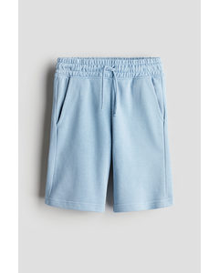 Sweatshorts Hellblau