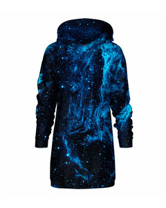 Mr. Gugu & Miss Go Cygnus Loop Oversize Hoodie Dress Cosmic Blue