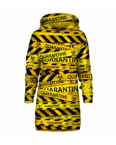 Mr. Gugu & Miss Go Quarantine Oversize Hoodie Dress Dark Yellow