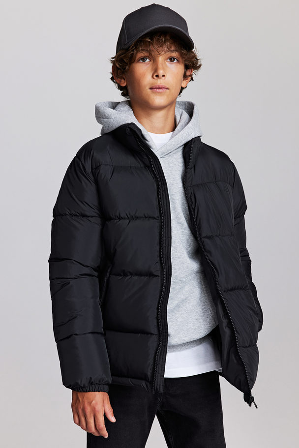 H&M Puffer Jacket Black