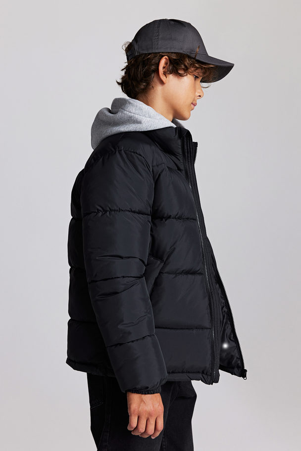 H&M Puffer Jacket Black