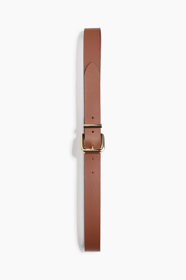 H&M Leather Belt Brown