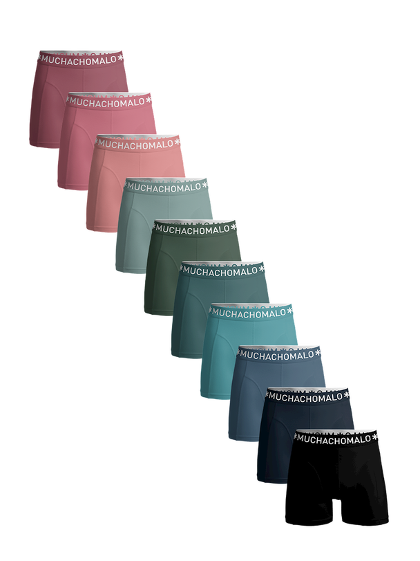 Muchachomalo Muchachomalo Boxershorts För Män - 10-pack - Kalsonger För Män