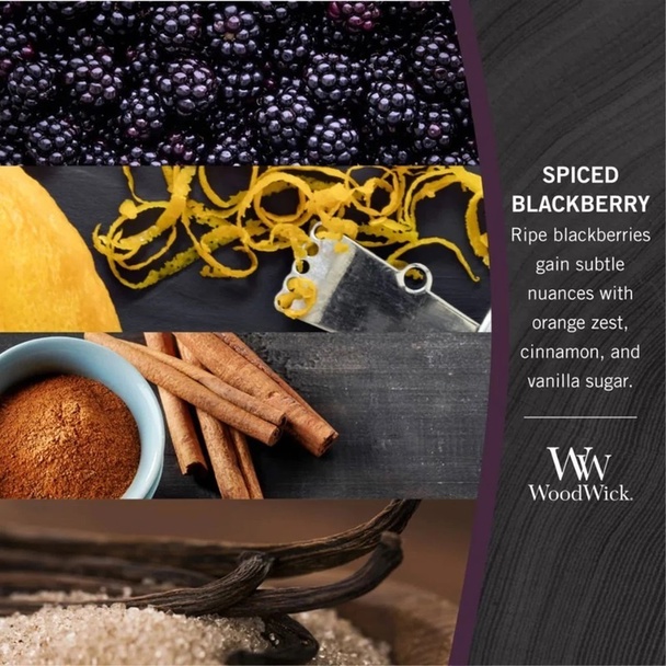 WoodWick Woodwick Large - Spiced Blackberry