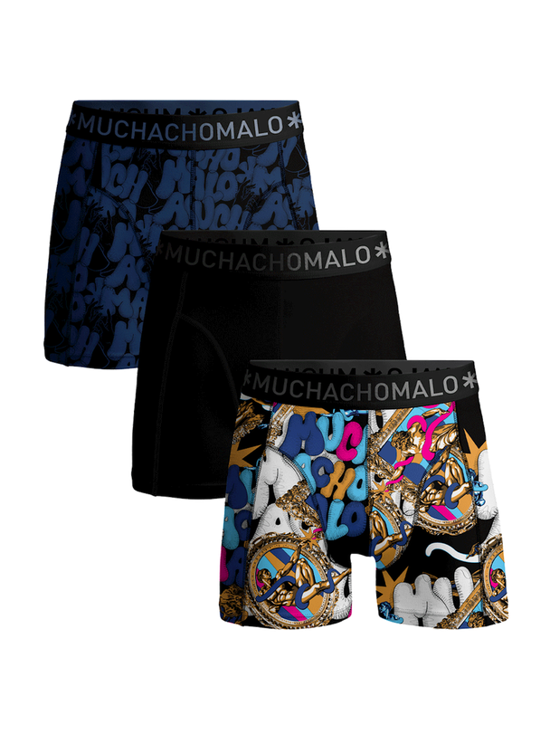 Muchachomalo Muchachomalo Men's Boxer Shorts - 3 Pack - Men's Underpants