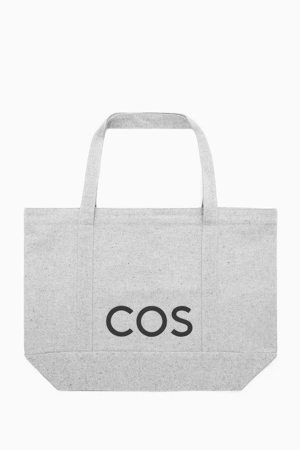 COS Cos Utility Tote - Canvas Grey