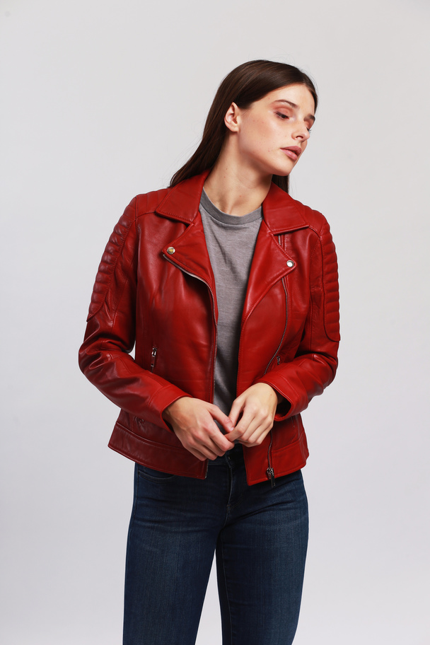 Chyston Leather Jacket Brithney