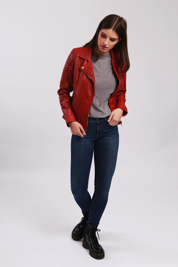 Chyston Leather Jacket Brithney