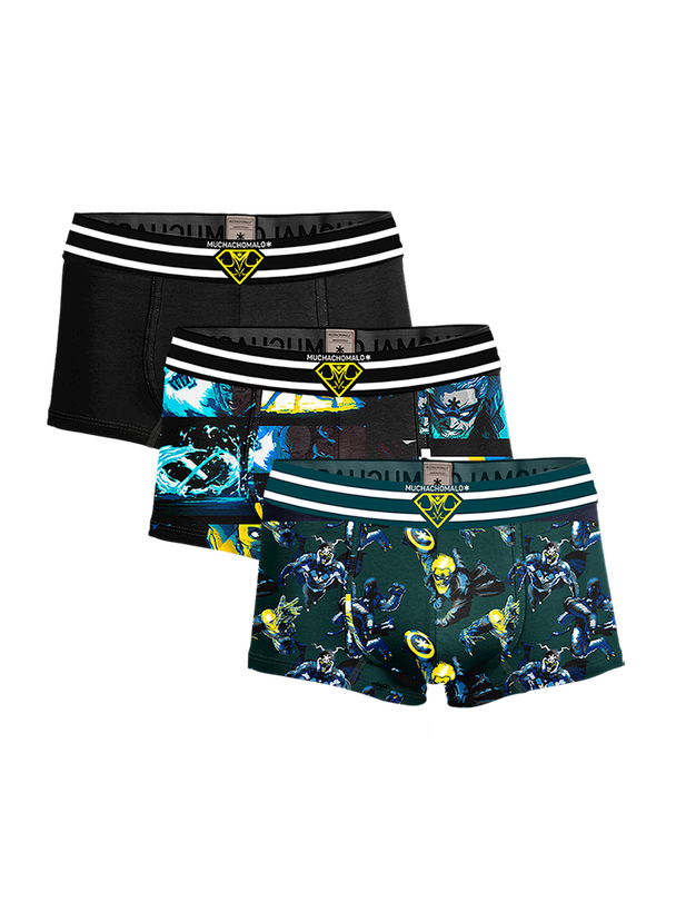 Muchachomalo Muchachomalo Boxershorts Til Mænd - 3-pak - Underbukser Til Mænd