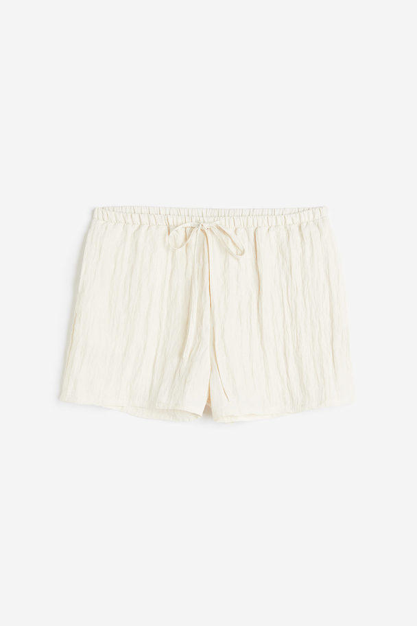 H&M Shorts Crèmevit