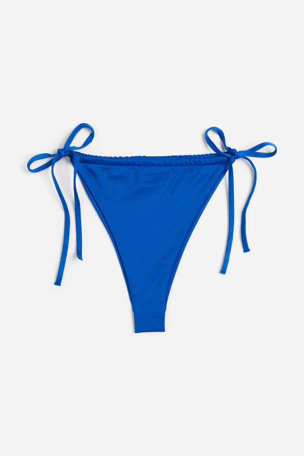 H&M Bikinislip - Brazilian Helderblauw