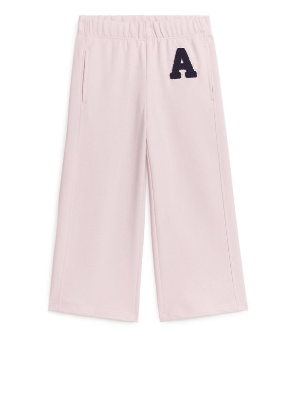 ARKET Varsity Sweatpants Pale Pink