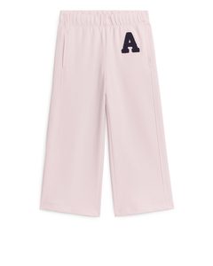 Varsity Sweatpants Pale Pink