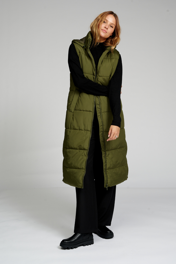 TeeShoppen Long Puffer Vest