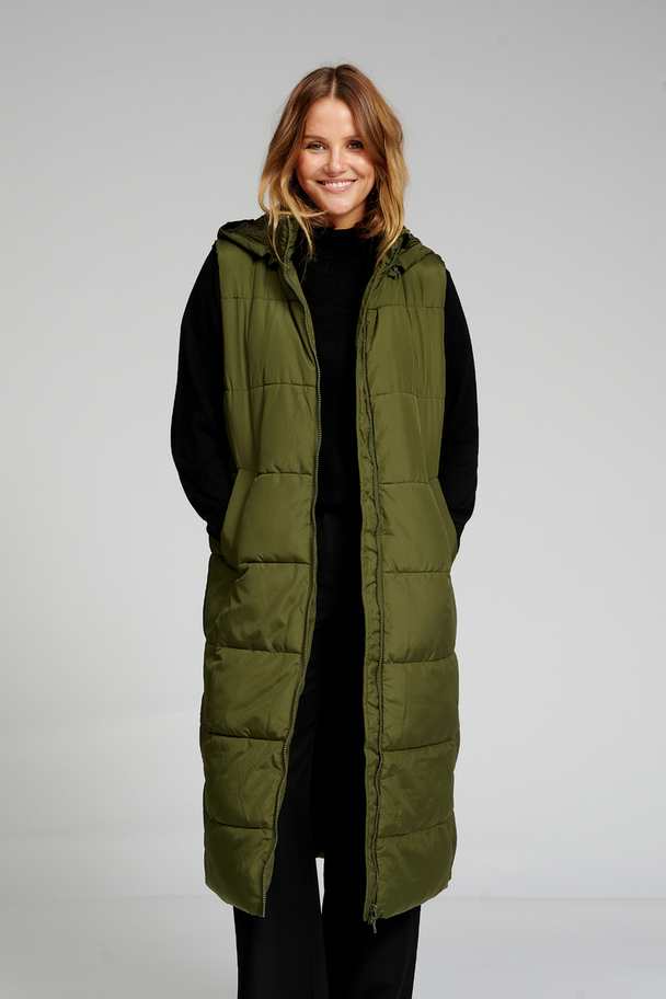 TeeShoppen Long Puffer Vest