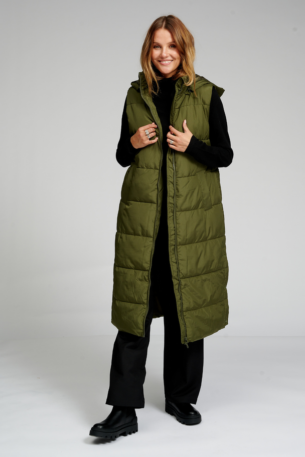 TeeShoppen Long Puffer Vest