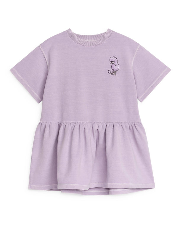 ARKET Terry Dress Washed Lilac