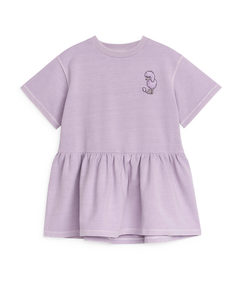 Terry Dress Washed Lilac