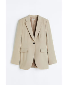Fitted Jacket Beige