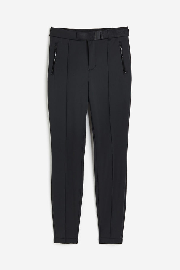 H&M Softshellhose Schwarz