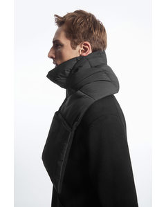 Convertible Padded Scarf Black