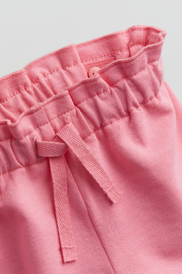 H&M Baumwollshorts Rosa