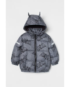 Wasserabweisende Jacke Grau/Batman