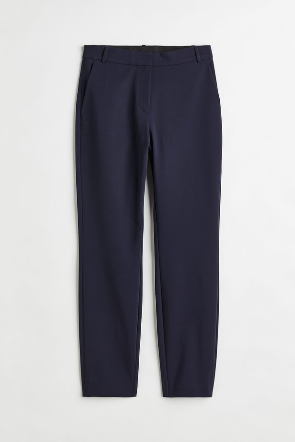H&M Pantalon Marineblauw