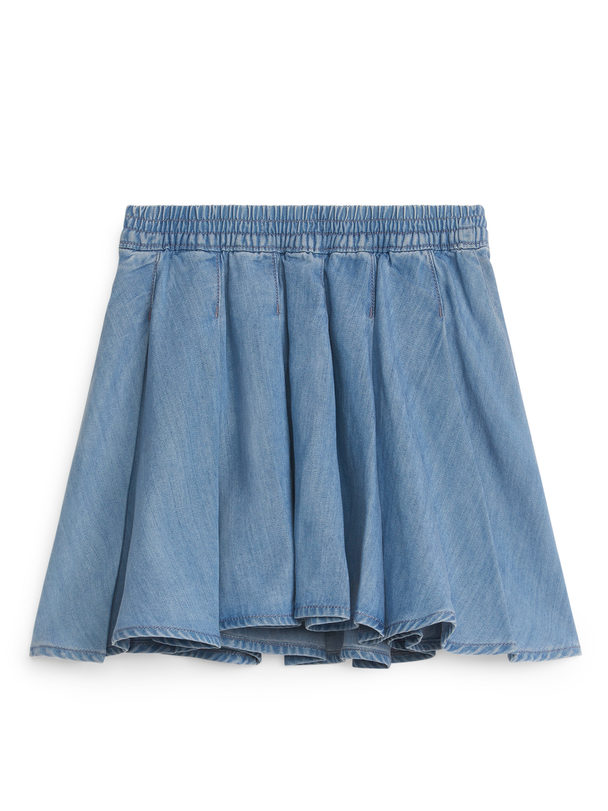 ARKET Denim Mini Skirt Blue
