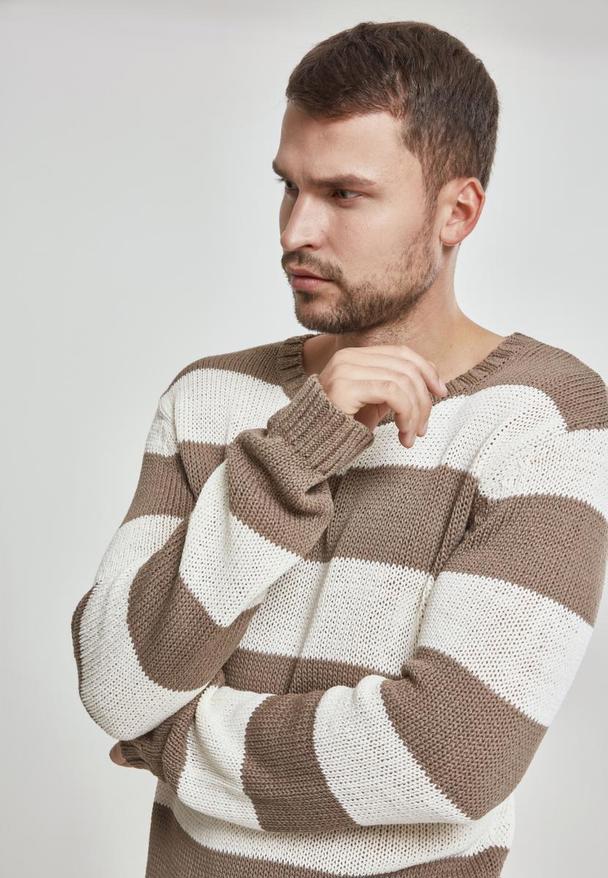 Urban Classics Herren Striped Sweater