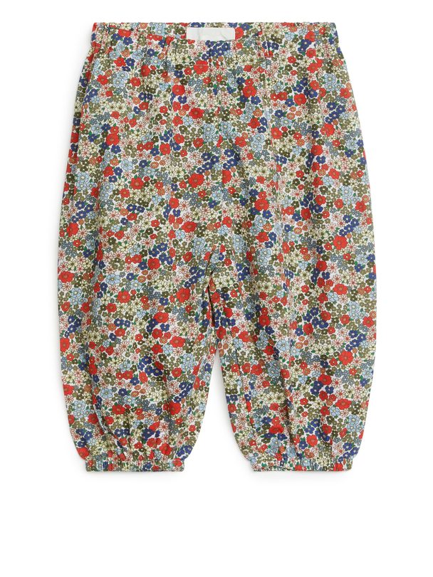 Arket All-over Printed Trousers Multi Colour