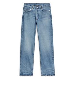 Loose Jeans Washed Blue