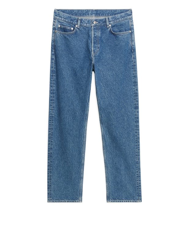 ARKET Ocean Løse Rette Jeans Blå
