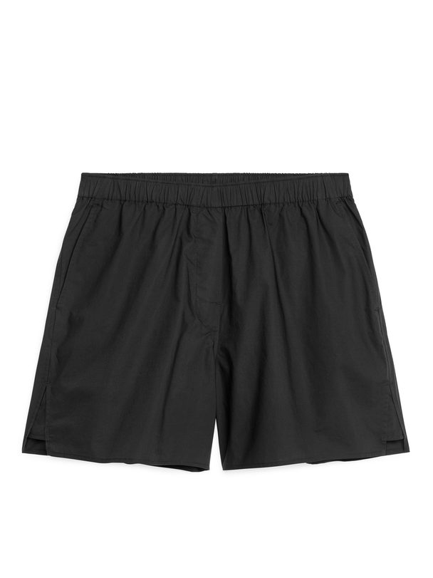 ARKET Poplin-shorts Sort