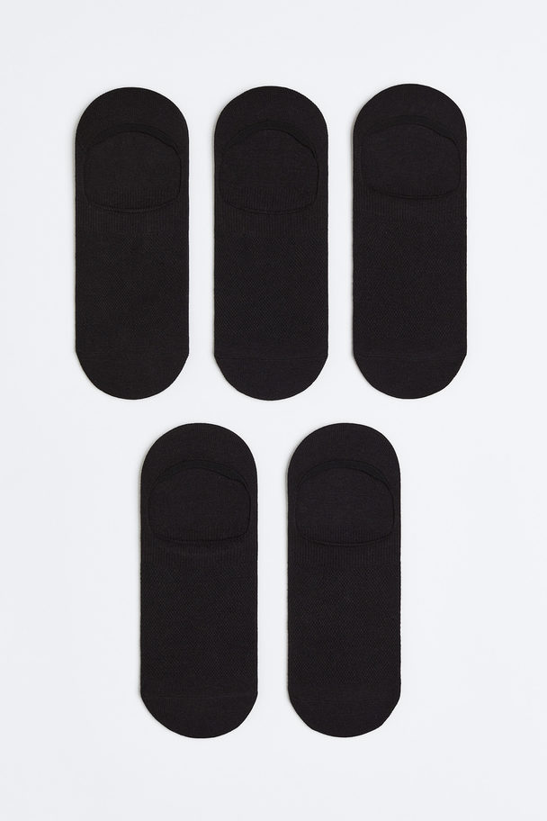 H&M 5er-Pack COOLMAX® -Socken Schwarz