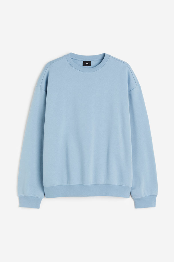 H&M Sweater - Loose Fit Lichtblauw