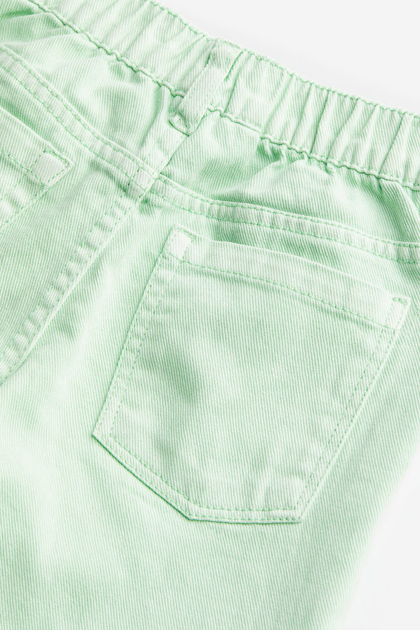 H&M Balloon Fit Jeans Light Green