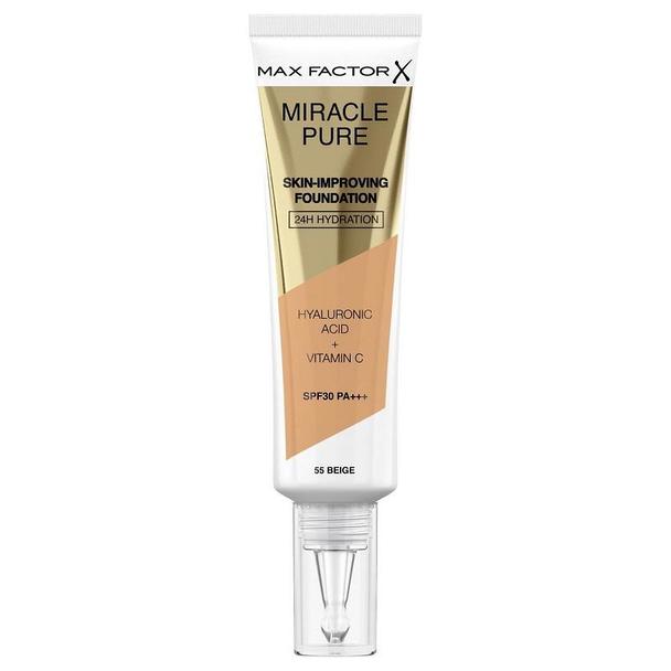 Max Factor Max Factor Miracle Pure Skin-improving Foundation 55 Beige 30ml