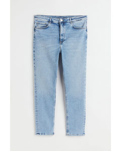 H&m+ Shaping High Ankle Jeans Licht Denimblauw
