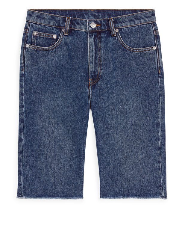 ARKET Jeans-Shorts SLIM Dunkelblau