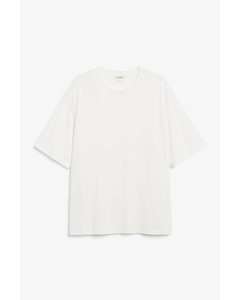 Hvit, Oversize T-skjorte Hvit