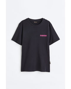 Chalk Short Sleeve T-shirt Black