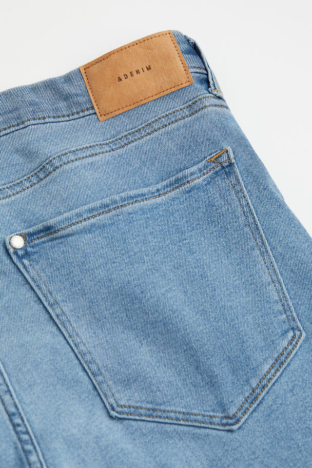 H&M Skinny Regular Jeans Blau