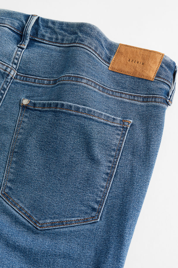 H&M Skinny Regular Jeans Denimblauw