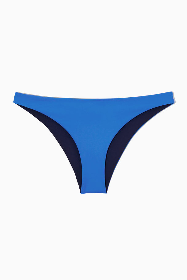 COS Reversible Brazilian Bikini Briefs Blue