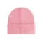 Embroidered Wool Beanie Pink