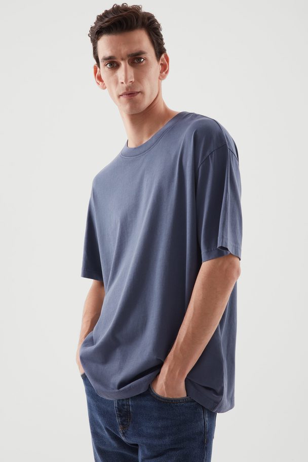 COS Relaxed-fit T-shirt Washed Navy