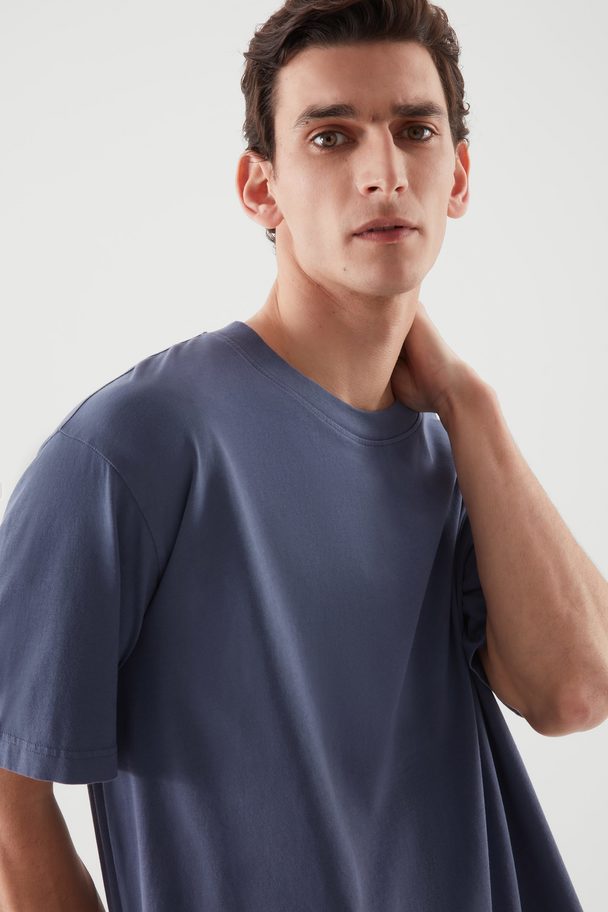 COS Relaxed-fit T-shirt Washed Navy